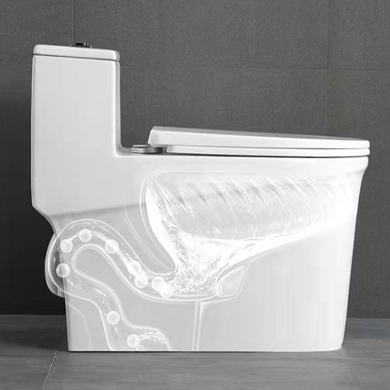 Glossy White Ceramic Toilet Bowl Modern Indoor All-In-One Toilet Clearhalo 'Bathroom Remodel & Bathroom Fixtures' 'Home Improvement' 'home_improvement' 'home_improvement_toilets' 'Toilets & Bidets' 'Toilets' 1200x1200_b5c24bc7-dc6e-47e4-a7ac-3a725b77f83c