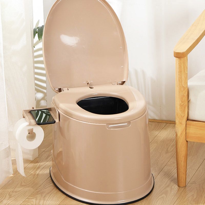 Contemporary Plastic Toilet Floor Mounted Toilet Bowl with Slow Close Seat for Washroom Clearhalo 'Bathroom Remodel & Bathroom Fixtures' 'Home Improvement' 'home_improvement' 'home_improvement_toilets' 'Toilets & Bidets' 'Toilets' 1200x1200_b5d13c3f-8b64-40a6-8793-7dc055312d51