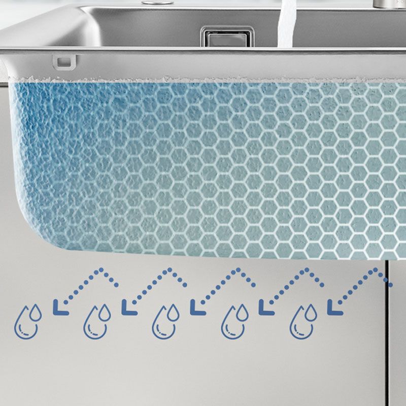 Modern Workstation Sink Stainless Faucet and Steel Basket Strainer Kitchen Sink Clearhalo 'Home Improvement' 'home_improvement' 'home_improvement_kitchen_sinks' 'Kitchen Remodel & Kitchen Fixtures' 'Kitchen Sinks & Faucet Components' 'Kitchen Sinks' 'kitchen_sinks' 1200x1200_b5eeb773-01db-45be-97e6-334dec55cd22