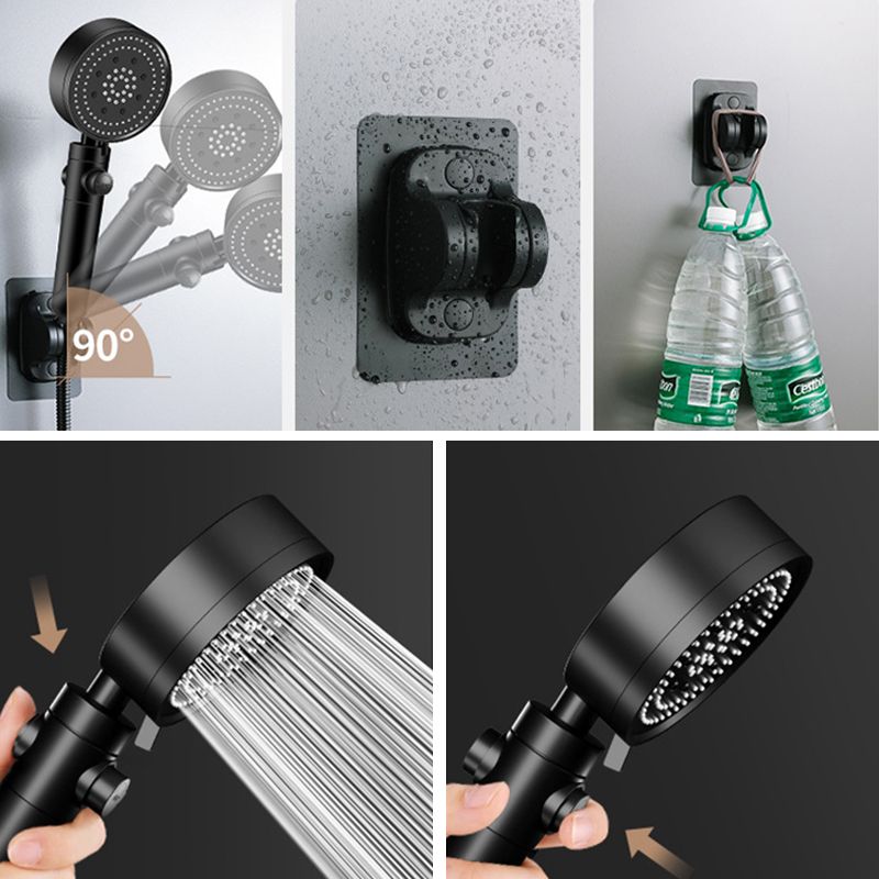 Adjustable Water Flow Shower Head Combo 5-Spray Patterns Hand Shower Clearhalo 'Bathroom Remodel & Bathroom Fixtures' 'Home Improvement' 'home_improvement' 'home_improvement_shower_heads' 'Shower Heads' 'shower_heads' 'Showers & Bathtubs Plumbing' 'Showers & Bathtubs' 1200x1200_b5f4e487-2f48-4be1-bb6c-f7549d1b7764