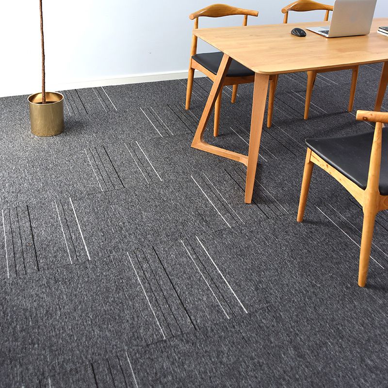 Carpet Tile 20" X 20" Level Loop Bedroom Non-Skid Carpet Floor Tile Clearhalo 'Carpet Tiles & Carpet Squares' 'carpet_tiles_carpet_squares' 'Flooring 'Home Improvement' 'home_improvement' 'home_improvement_carpet_tiles_carpet_squares' Walls and Ceiling' 1200x1200_b5fef37f-2e58-46e1-89a7-078c16528f91