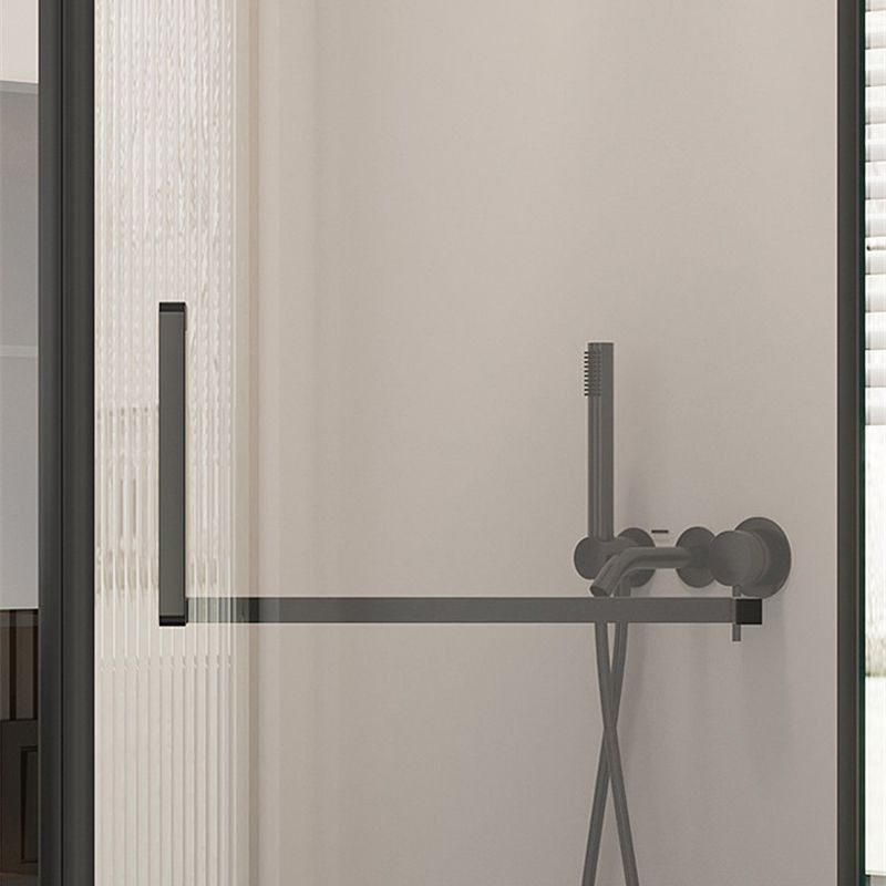 Modern Style Shower Stall Semicircle Metal Frame Framed Shower Stall Clearhalo 'Bathroom Remodel & Bathroom Fixtures' 'Home Improvement' 'home_improvement' 'home_improvement_shower_stalls_enclosures' 'Shower Stalls & Enclosures' 'shower_stalls_enclosures' 'Showers & Bathtubs' 1200x1200_b612ece0-5e25-4b49-b5ba-98fa87115065