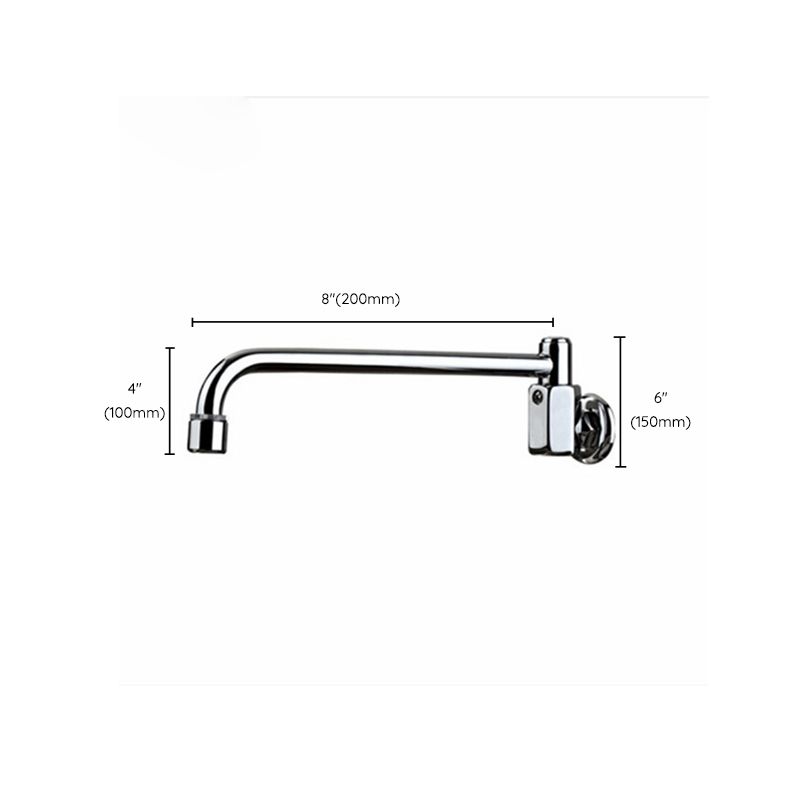 1-Hole Faucet Touchless Single Level Low Profile Pot Filler Kitchen Faucet Clearhalo 'Home Improvement' 'home_improvement' 'home_improvement_kitchen_faucets' 'Kitchen Faucets' 'Kitchen Remodel & Kitchen Fixtures' 'Kitchen Sinks & Faucet Components' 'kitchen_faucets' 1200x1200_b62086ef-2017-479a-903f-113677b30789