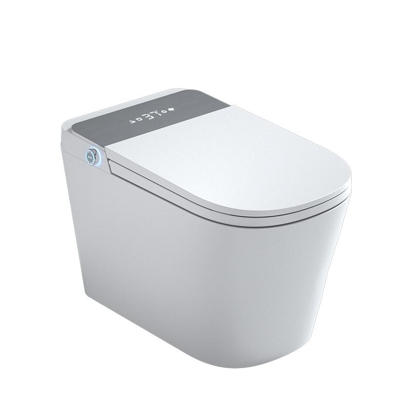 Ceramic Elongated Floor Mount Bidet in White with Heated Seat Clearhalo 'Bathroom Remodel & Bathroom Fixtures' 'Bidets' 'Home Improvement' 'home_improvement' 'home_improvement_bidets' 'Toilets & Bidets' 1200x1200_b6312161-a435-40df-bfed-58d45f9b006e