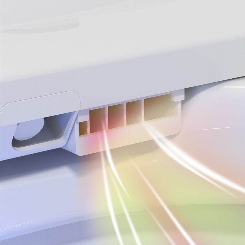 Porcelain Floor Mounted Toilet One-Piece Toilet Modern Toilet Bowl Clearhalo 'Bathroom Remodel & Bathroom Fixtures' 'Home Improvement' 'home_improvement' 'home_improvement_toilets' 'Toilets & Bidets' 'Toilets' 1200x1200_b6cd30dc-29d7-47cf-9e31-37ba908b9d8d