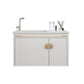 Gorgeous Sink Cabinet Free-standing Standard Space Saver Vanity with Mirror Clearhalo 'Bathroom Remodel & Bathroom Fixtures' 'Bathroom Vanities' 'bathroom_vanities' 'Home Improvement' 'home_improvement' 'home_improvement_bathroom_vanities' 1200x1200_b6f2948c-7336-4863-9ca8-f62cbcfa0dab