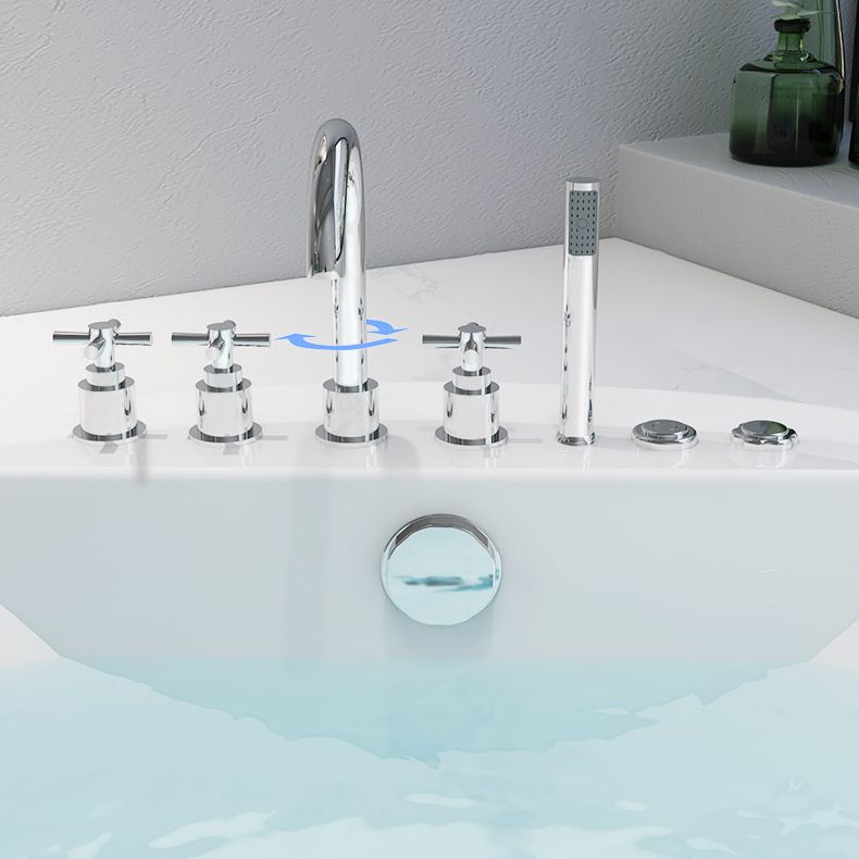 Modern White Acrylic Bath Tub Round Drop-in Bathtub for Home Clearhalo 'Bathroom Remodel & Bathroom Fixtures' 'Bathtubs' 'Home Improvement' 'home_improvement' 'home_improvement_bathtubs' 'Showers & Bathtubs' 1200x1200_b702ee9a-57e9-41b1-aea5-67dbba1d7c94
