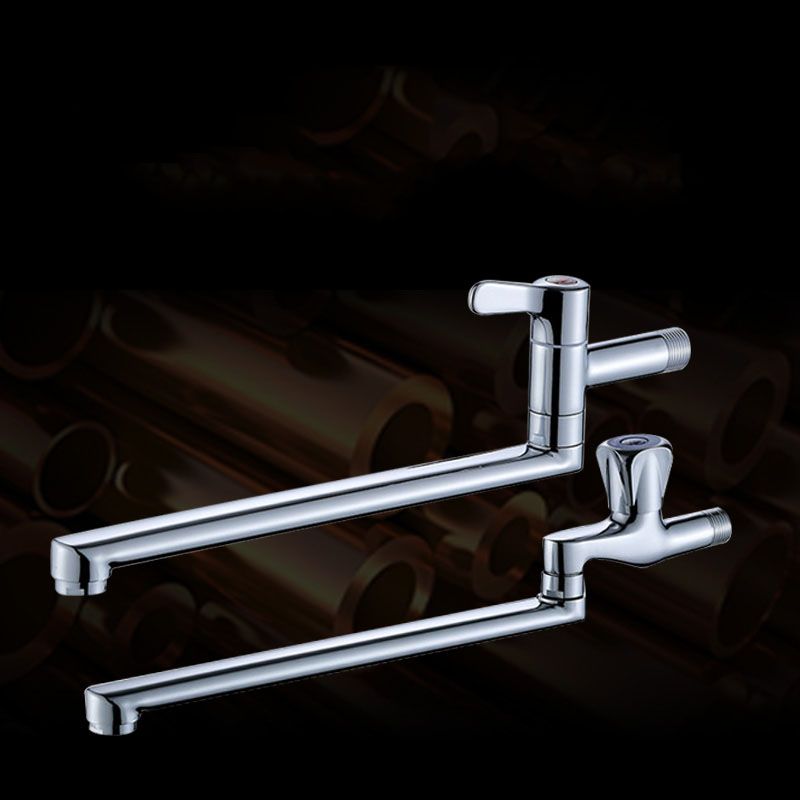 Modern Faucet 1-Handle and 1-Hole Single Level Pot Filler Kitchen Faucet Clearhalo 'Home Improvement' 'home_improvement' 'home_improvement_kitchen_faucets' 'Kitchen Faucets' 'Kitchen Remodel & Kitchen Fixtures' 'Kitchen Sinks & Faucet Components' 'kitchen_faucets' 1200x1200_b72e2a3d-e0ee-4a16-83e9-d3648e7ce6d1