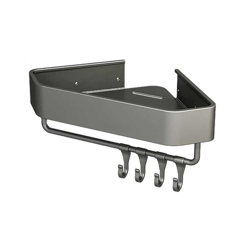 Adhesive Mount Metal Bathroom Accessory As Individual Or As a Set with Bath Shelf Clearhalo 'Bathroom Hardware Sets' 'Bathroom Hardware' 'Bathroom Remodel & Bathroom Fixtures' 'bathroom_hardware_sets' 'Home Improvement' 'home_improvement' 'home_improvement_bathroom_hardware_sets' 1200x1200_b73f5d2f-cbca-41d2-953a-1e7da2ccb915