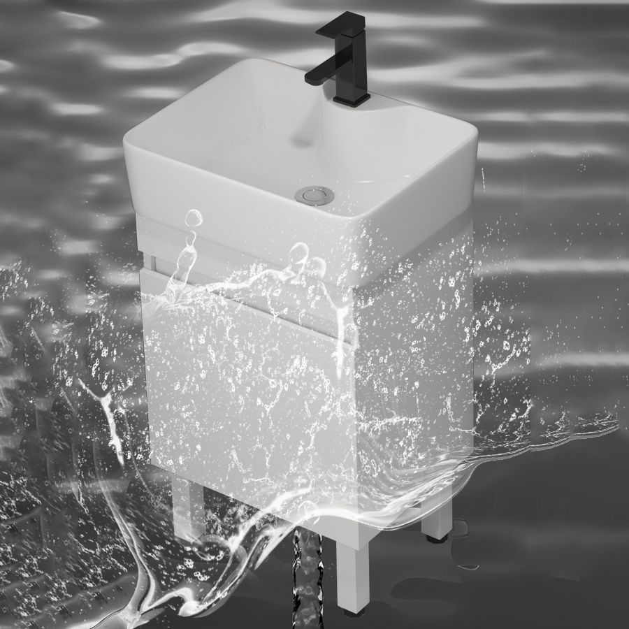 Freestanding Bathroom Vanity Set Modern Faucet Included Bathroom Sink Vanity Clearhalo 'Bathroom Remodel & Bathroom Fixtures' 'Bathroom Vanities' 'bathroom_vanities' 'Home Improvement' 'home_improvement' 'home_improvement_bathroom_vanities' 1200x1200_b75d6968-1a79-41c3-9532-567cfe3e5943