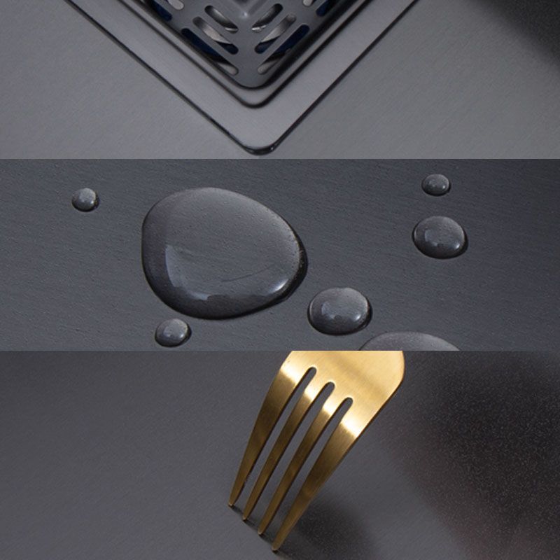 Classic Kitchen Sink Stainless Steel 1 Holes Kitchen Sink with Drain Strainer Kit Clearhalo 'Home Improvement' 'home_improvement' 'home_improvement_kitchen_sinks' 'Kitchen Remodel & Kitchen Fixtures' 'Kitchen Sinks & Faucet Components' 'Kitchen Sinks' 'kitchen_sinks' 1200x1200_b771f662-118a-4c0b-b703-fcf8257903a0