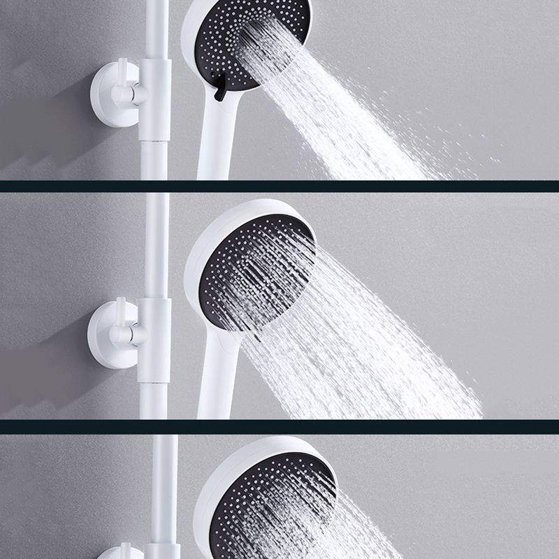 Modern Shower System Brass Handheld Shower Head Wall Mounted Shower Combo Clearhalo 'Bathroom Remodel & Bathroom Fixtures' 'Home Improvement' 'home_improvement' 'home_improvement_shower_faucets' 'Shower Faucets & Systems' 'shower_faucets' 'Showers & Bathtubs Plumbing' 'Showers & Bathtubs' 1200x1200_b7856ceb-e6bb-4a26-9964-a099548dc0ac