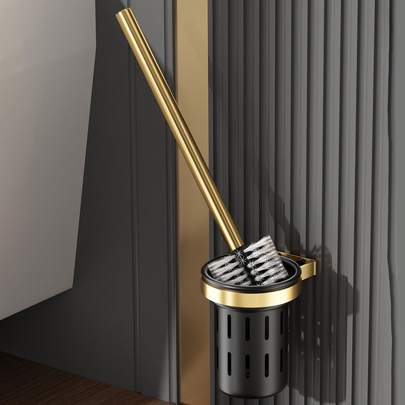 Contemporary Stainless Bathroom Accessory As Individual Or As a Set in Black and Gold Clearhalo 'Bathroom Hardware Sets' 'Bathroom Hardware' 'Bathroom Remodel & Bathroom Fixtures' 'bathroom_hardware_sets' 'Home Improvement' 'home_improvement' 'home_improvement_bathroom_hardware_sets' 1200x1200_b78d7821-4b3c-4a8d-adf3-d002b6a271e0