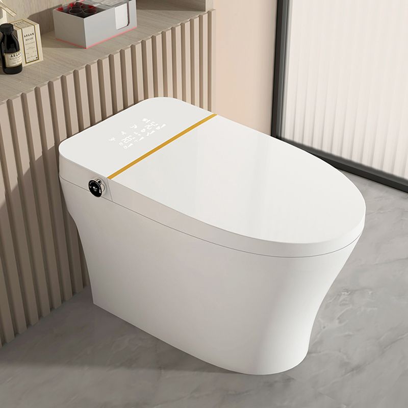 Minimalistic White Temperature Control Bidet Elongated Toilet Seat Bidet with Heated Seat Clearhalo 'Bathroom Remodel & Bathroom Fixtures' 'Bidets' 'Home Improvement' 'home_improvement' 'home_improvement_bidets' 'Toilets & Bidets' 1200x1200_b792d235-9e4f-4aeb-8e8c-1a92b2841fa4