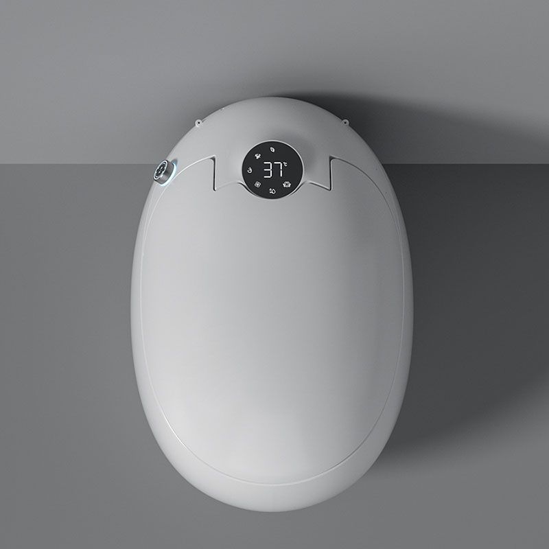 21.25" H Electronic Toilet Elongated Floor Mount Bidet in White Clearhalo 'Bathroom Remodel & Bathroom Fixtures' 'Bidets' 'Home Improvement' 'home_improvement' 'home_improvement_bidets' 'Toilets & Bidets' 1200x1200_b7accb1e-c15c-4063-9031-67b309a65855