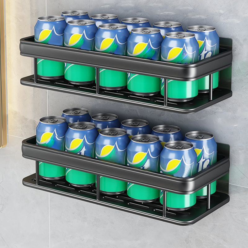 Modern Bathroom Accessories Hardware Set 1/2/3 - Piece Bath Shelf Clearhalo 'Bathroom Hardware Sets' 'Bathroom Hardware' 'Bathroom Remodel & Bathroom Fixtures' 'bathroom_hardware_sets' 'Home Improvement' 'home_improvement' 'home_improvement_bathroom_hardware_sets' 1200x1200_b7b193c4-7820-4c2c-ac09-533def4e16a0