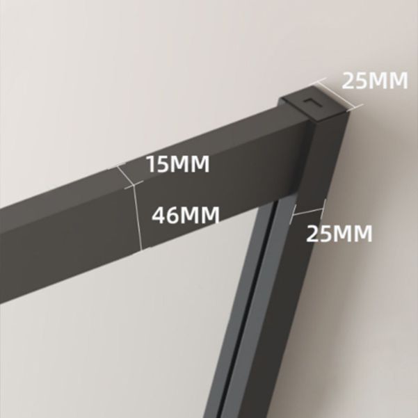 Neo-Angle Transparent Tempered Shower Enclosure Stainless Steel Frame Shower Stall Clearhalo 'Bathroom Remodel & Bathroom Fixtures' 'Home Improvement' 'home_improvement' 'home_improvement_shower_stalls_enclosures' 'Shower Stalls & Enclosures' 'shower_stalls_enclosures' 'Showers & Bathtubs' 1200x1200_b7b23e3d-9dab-4467-b013-a9ae0ed13fed