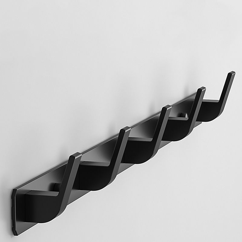 Matte Finish Modern Bathroom Hardware 2 - Piece Bath Hardware Set, Robe Hooks Clearhalo 'Bathroom Hardware Sets' 'Bathroom Hardware' 'Bathroom Remodel & Bathroom Fixtures' 'bathroom_hardware_sets' 'Home Improvement' 'home_improvement' 'home_improvement_bathroom_hardware_sets' 1200x1200_b7b7436a-e31f-47ae-b2b4-11d29e5e586d