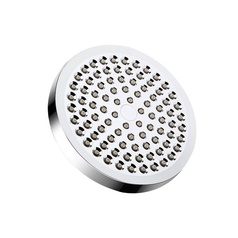 Modern Standard Double Shower Set Round Metal Adjustable Spray Pattern Showerhead Clearhalo 'Bathroom Remodel & Bathroom Fixtures' 'Home Improvement' 'home_improvement' 'home_improvement_shower_heads' 'Shower Heads' 'shower_heads' 'Showers & Bathtubs Plumbing' 'Showers & Bathtubs' 1200x1200_b7c20e19-3ffd-4782-adc8-512d9995c158