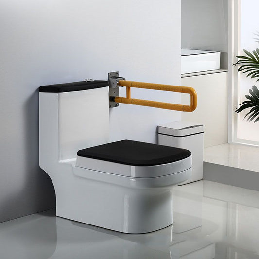 Siphon Jet Toilet Water Efficient Compact Toilet with Ceramic Glazed Surface Clearhalo 'Bathroom Remodel & Bathroom Fixtures' 'Home Improvement' 'home_improvement' 'home_improvement_toilets' 'Toilets & Bidets' 'Toilets' 1200x1200_b7fcecde-b743-486e-85d0-3fe34932314c