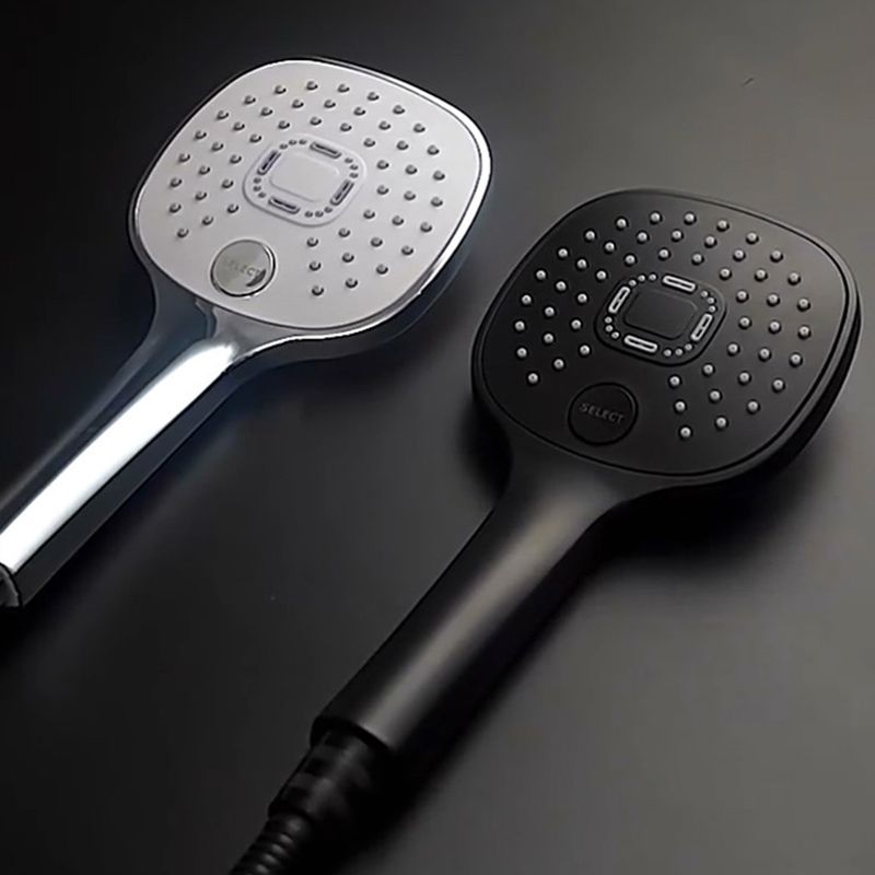 Plastic Handheld Shower Head Adjustable Water Flow Shower Head Clearhalo 'Bathroom Remodel & Bathroom Fixtures' 'Home Improvement' 'home_improvement' 'home_improvement_shower_heads' 'Shower Heads' 'shower_heads' 'Showers & Bathtubs Plumbing' 'Showers & Bathtubs' 1200x1200_b80a8050-6d2d-4d28-9492-e911ab0979e3
