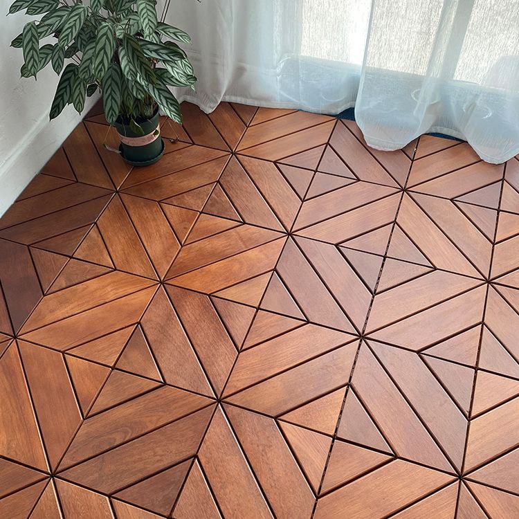 Solid Wood Deck Flooring Tiles Interlocking with Slip Resistant Clearhalo 'Home Improvement' 'home_improvement' 'home_improvement_outdoor_deck_tiles_planks' 'Outdoor Deck Tiles & Planks' 'Outdoor Flooring & Tile' 'Outdoor Remodel' 'outdoor_deck_tiles_planks' 1200x1200_b80de5e3-ed4a-4cf4-a585-829d963f450b