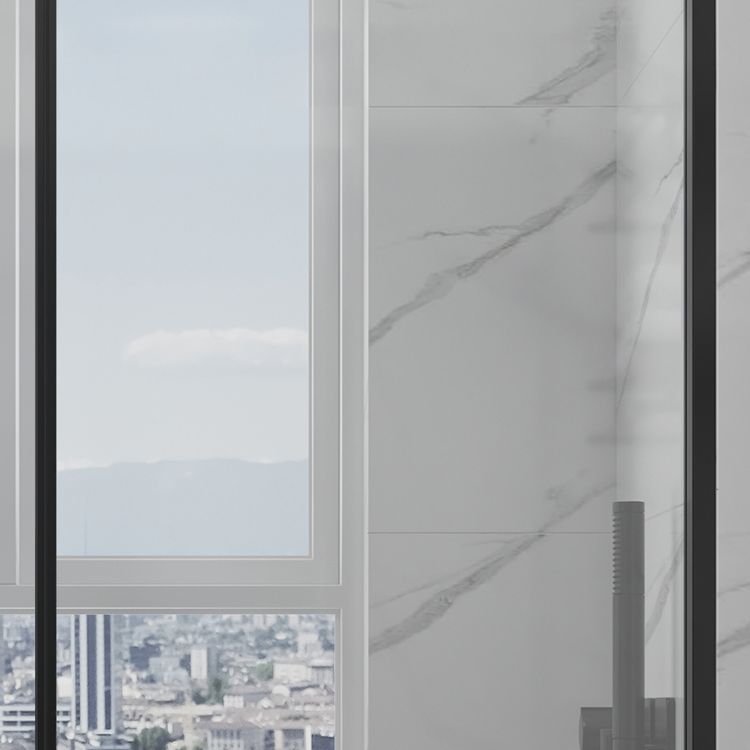 Narrow Bezel Transparent Shower Door Tempered Glass Shower Bath Door Clearhalo 'Bathroom Remodel & Bathroom Fixtures' 'Home Improvement' 'home_improvement' 'home_improvement_shower_tub_doors' 'Shower and Tub Doors' 'shower_tub_doors' 'Showers & Bathtubs' 1200x1200_b81dc69d-ec70-43c0-8369-30e294e17ce7