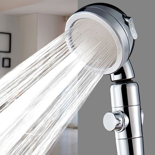 Metal Universal Pressurized Shower Head Adjustable Water Flow Handheld Shower Head Clearhalo 'Bathroom Remodel & Bathroom Fixtures' 'Home Improvement' 'home_improvement' 'home_improvement_shower_heads' 'Shower Heads' 'shower_heads' 'Showers & Bathtubs Plumbing' 'Showers & Bathtubs' 1200x1200_b885f9e5-9940-4552-a40d-5a34d8808489