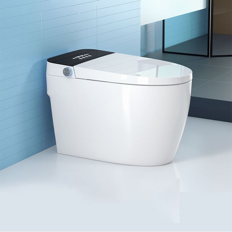 White Finish Smart Bidet Warm Air Dryer Floor Standing Bidet Clearhalo 'Bathroom Remodel & Bathroom Fixtures' 'Bidets' 'Home Improvement' 'home_improvement' 'home_improvement_bidets' 'Toilets & Bidets' 1200x1200_b8939e6f-411d-4b66-b7d4-764f76224ed1