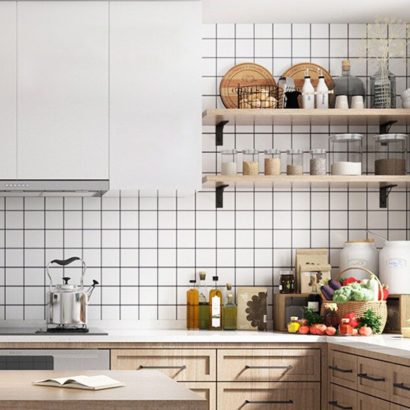 12" x 24"White Subway Tile Mixed Material Rectangular Kitchen and Bathroom Wall Tile Clearhalo 'Floor Tiles & Wall Tiles' 'floor_tiles_wall_tiles' 'Flooring 'Home Improvement' 'home_improvement' 'home_improvement_floor_tiles_wall_tiles' Walls and Ceiling' 1200x1200_b8a3baa8-b267-4189-9374-3a330e45566a