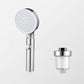 3 Sprays Shower Head Adjustable Spray Pattern Swivel Handheld Shower Head Clearhalo 'Bathroom Remodel & Bathroom Fixtures' 'Home Improvement' 'home_improvement' 'home_improvement_shower_heads' 'Shower Heads' 'shower_heads' 'Showers & Bathtubs Plumbing' 'Showers & Bathtubs' 1200x1200_b8a857a1-3a9f-4f04-8772-8029dd462e6a