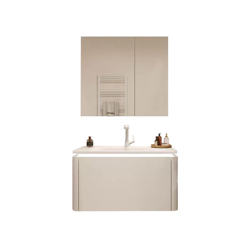 Wall Mount Bathroom Vanity Set Modern Bathroom Sink Vanity with Mirror Clearhalo 'Bathroom Remodel & Bathroom Fixtures' 'Bathroom Vanities' 'bathroom_vanities' 'Home Improvement' 'home_improvement' 'home_improvement_bathroom_vanities' 1200x1200_b8aaa4b4-4818-4b9b-b1a7-5de98d10ab3e