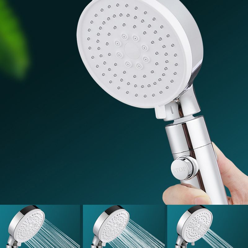 3 Sprays Shower Head Adjustable Spray Pattern Swivel Handheld Shower Head Clearhalo 'Bathroom Remodel & Bathroom Fixtures' 'Home Improvement' 'home_improvement' 'home_improvement_shower_heads' 'Shower Heads' 'shower_heads' 'Showers & Bathtubs Plumbing' 'Showers & Bathtubs' 1200x1200_b8ac4f08-0b60-4612-90ef-37166163b887