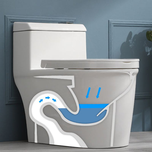 White Ceramic All-In-One Toilet Modern Floor Mounted Toilet Bowl Clearhalo 'Bathroom Remodel & Bathroom Fixtures' 'Home Improvement' 'home_improvement' 'home_improvement_toilets' 'Toilets & Bidets' 'Toilets' 1200x1200_b8b6499b-6410-45e3-8e4c-65875113e864