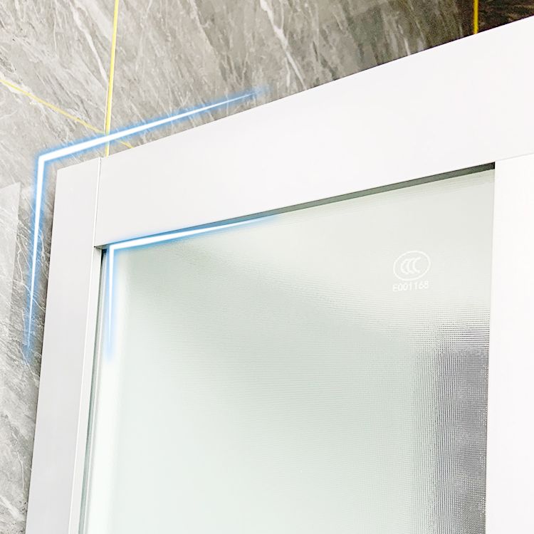 Round Double Sliding Shower Stall Corner Tempered Glass Shower Stall Clearhalo 'Bathroom Remodel & Bathroom Fixtures' 'Home Improvement' 'home_improvement' 'home_improvement_shower_stalls_enclosures' 'Shower Stalls & Enclosures' 'shower_stalls_enclosures' 'Showers & Bathtubs' 1200x1200_b8c639c7-188c-4d10-ae72-3f71459ef7a8