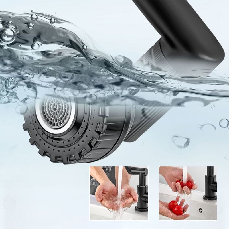 Modern Faucet 1-Handle 1-Hole Single Level Low Profile Pot Filler Kitchen Faucet Clearhalo 'Home Improvement' 'home_improvement' 'home_improvement_kitchen_faucets' 'Kitchen Faucets' 'Kitchen Remodel & Kitchen Fixtures' 'Kitchen Sinks & Faucet Components' 'kitchen_faucets' 1200x1200_b8c8acc0-9204-400f-a024-63a7704357b3
