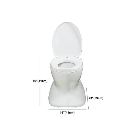 Modern Plastic Toilet Floor Mounted Toilet Bowl with Slow Close Seat for Bathroom Clearhalo 'Bathroom Remodel & Bathroom Fixtures' 'Home Improvement' 'home_improvement' 'home_improvement_toilets' 'Toilets & Bidets' 'Toilets' 1200x1200_b8d9b28a-7b56-49ba-8cd5-b5178ef1bfc4