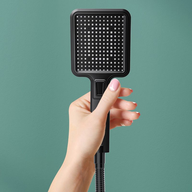 Modern Shower System Color Block Adjustable Spray Pattern Shower Head Combo Clearhalo 'Bathroom Remodel & Bathroom Fixtures' 'Home Improvement' 'home_improvement' 'home_improvement_shower_faucets' 'Shower Faucets & Systems' 'shower_faucets' 'Showers & Bathtubs Plumbing' 'Showers & Bathtubs' 1200x1200_b8dab4f3-2046-48a4-b53e-2e3f61ade8a7