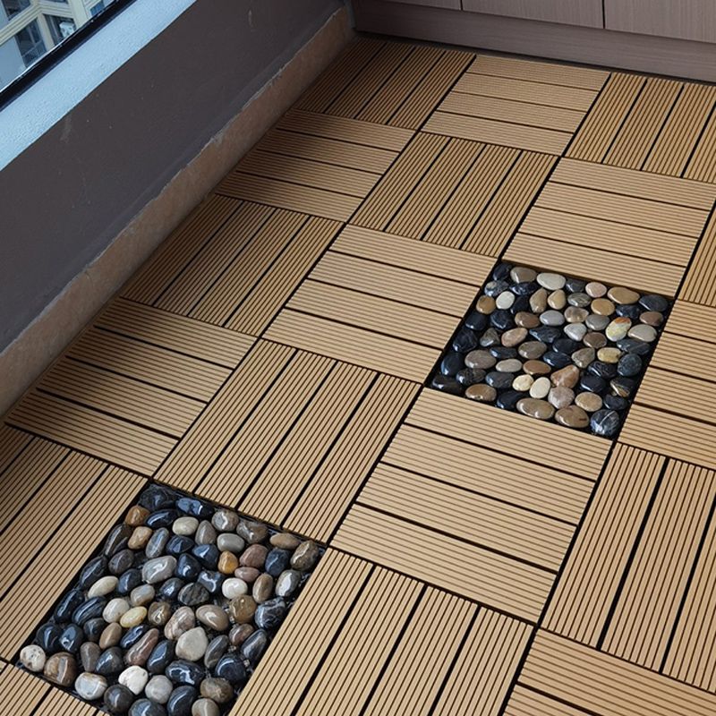 Outdoor Patio Flooring Tiles Composite Patio Flooring Tiles with Waterproof Clearhalo 'Home Improvement' 'home_improvement' 'home_improvement_outdoor_deck_tiles_planks' 'Outdoor Deck Tiles & Planks' 'Outdoor Flooring & Tile' 'Outdoor Remodel' 'outdoor_deck_tiles_planks' 1200x1200_b8ef90f3-fce5-4f5f-b523-470eb28384b5