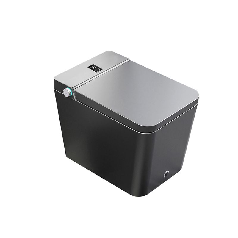 Modern Floor Mount Flush Toilet Siphon Jet Urine Toilet with Heated Seat for Bathroom Clearhalo 'Bathroom Remodel & Bathroom Fixtures' 'Home Improvement' 'home_improvement' 'home_improvement_toilets' 'Toilets & Bidets' 'Toilets' 1200x1200_b8f46429-56f8-4efc-871d-dcf522d98da3