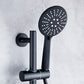 Brass Wall Mounted Shower System Single Hand Shower with Lever Handle Clearhalo 'Bathroom Remodel & Bathroom Fixtures' 'Home Improvement' 'home_improvement' 'home_improvement_shower_faucets' 'Shower Faucets & Systems' 'shower_faucets' 'Showers & Bathtubs Plumbing' 'Showers & Bathtubs' 1200x1200_b93edc46-166b-4cf6-9556-fbc6f339b242