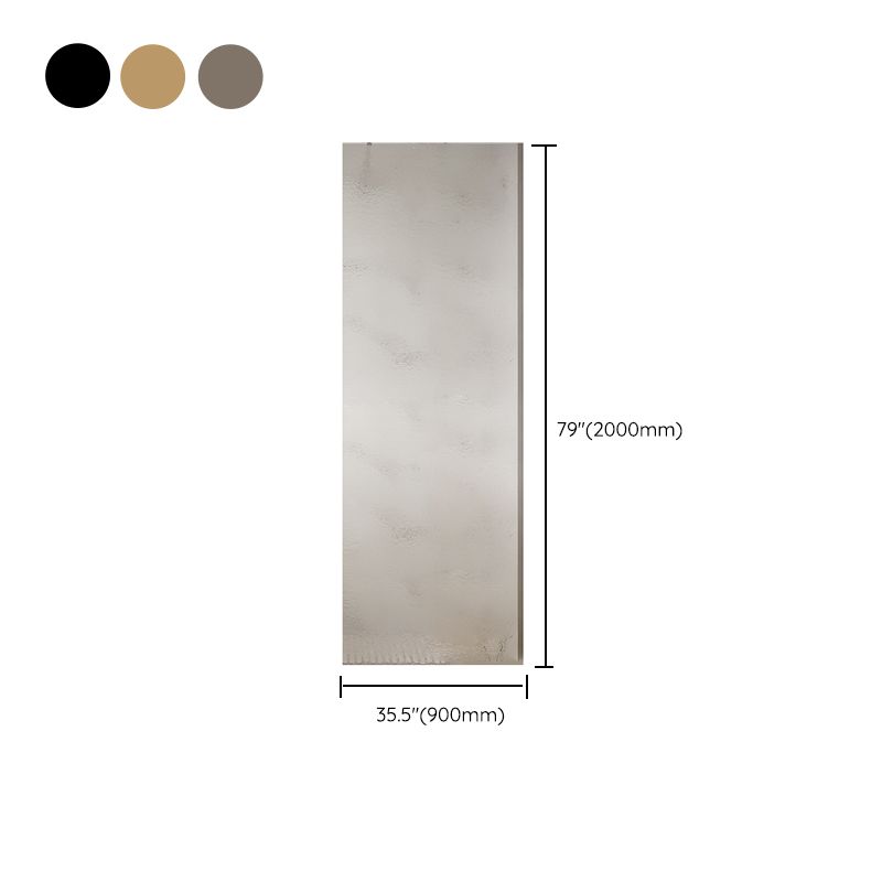 Minimalist Fixed Semi-partition Water Ripple Glass Shower Screen Clearhalo 'Bathroom Remodel & Bathroom Fixtures' 'Home Improvement' 'home_improvement' 'home_improvement_shower_tub_doors' 'Shower and Tub Doors' 'shower_tub_doors' 'Showers & Bathtubs' 1200x1200_b9499e0d-ae05-481a-9de7-e0cb4998af65