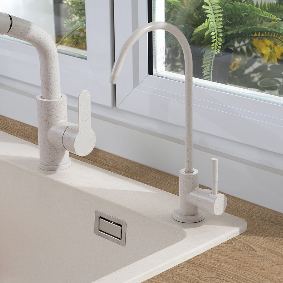 White Quartz Kitchen Sink Single Bowl Sink with Basket Strainer Clearhalo 'Home Improvement' 'home_improvement' 'home_improvement_kitchen_sinks' 'Kitchen Remodel & Kitchen Fixtures' 'Kitchen Sinks & Faucet Components' 'Kitchen Sinks' 'kitchen_sinks' 1200x1200_b94fcd13-86f7-4d35-aea6-207a85d68ea7