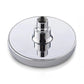 Contemporary Shower Combo Fixed Shower Head Stainless Steel Wall-Mount Round Shower Head Clearhalo 'Bathroom Remodel & Bathroom Fixtures' 'Home Improvement' 'home_improvement' 'home_improvement_shower_heads' 'Shower Heads' 'shower_heads' 'Showers & Bathtubs Plumbing' 'Showers & Bathtubs' 1200x1200_b955487d-54ae-4f6f-853d-b33c17669843