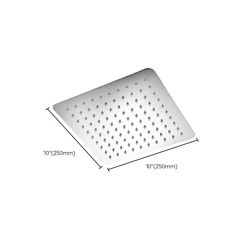 Wall Mounted Fixed Shower Head Modern Style Metal Shower Head Clearhalo 'Bathroom Remodel & Bathroom Fixtures' 'Home Improvement' 'home_improvement' 'home_improvement_shower_heads' 'Shower Heads' 'shower_heads' 'Showers & Bathtubs Plumbing' 'Showers & Bathtubs' 1200x1200_b95a908a-8cae-478e-827a-cea3f02bcd98