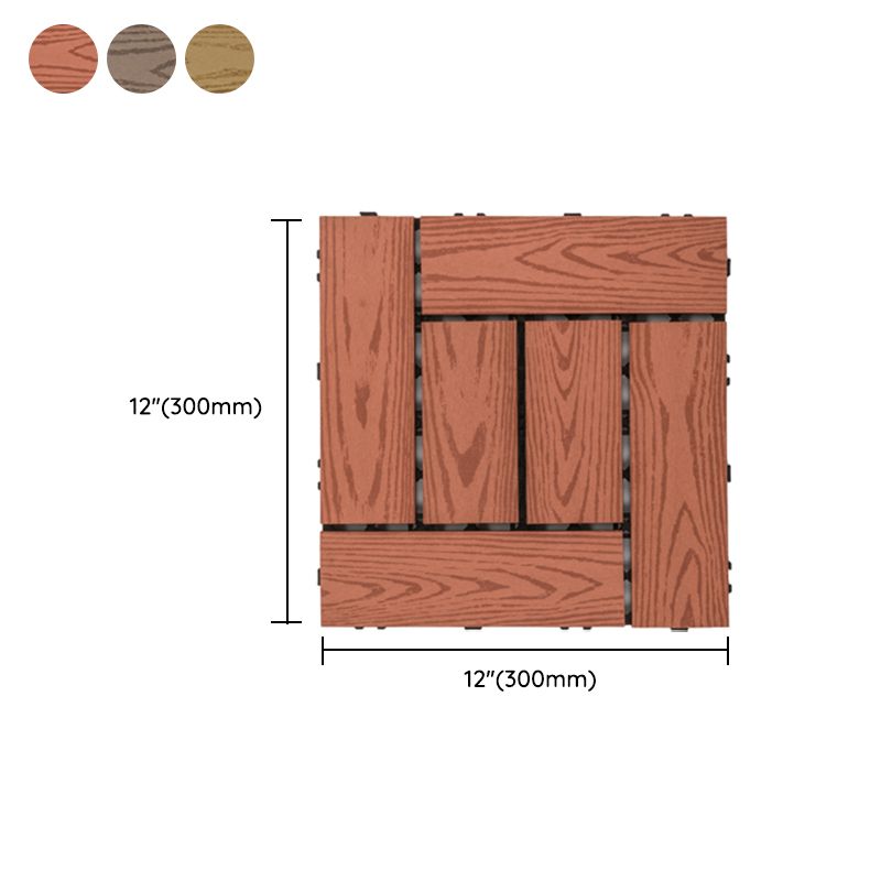 Deck Plank Loose Lay Manufactured Wood Decking Tiles Outdoor Flooring Clearhalo 'Home Improvement' 'home_improvement' 'home_improvement_outdoor_deck_tiles_planks' 'Outdoor Deck Tiles & Planks' 'Outdoor Flooring & Tile' 'Outdoor Remodel' 'outdoor_deck_tiles_planks' 1200x1200_b95abe4d-ce32-4369-98be-c39e386c58f6