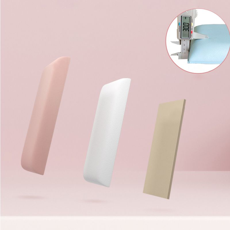 Modern Style Wainscoting Upholstered Peel and Stick Wainscoting Clearhalo 'Flooring 'Home Improvement' 'home_improvement' 'home_improvement_wall_paneling' 'Wall Paneling' 'wall_paneling' 'Walls & Ceilings' Walls and Ceiling' 1200x1200_ba068e4b-ce82-460b-9554-30542ce0c5e2