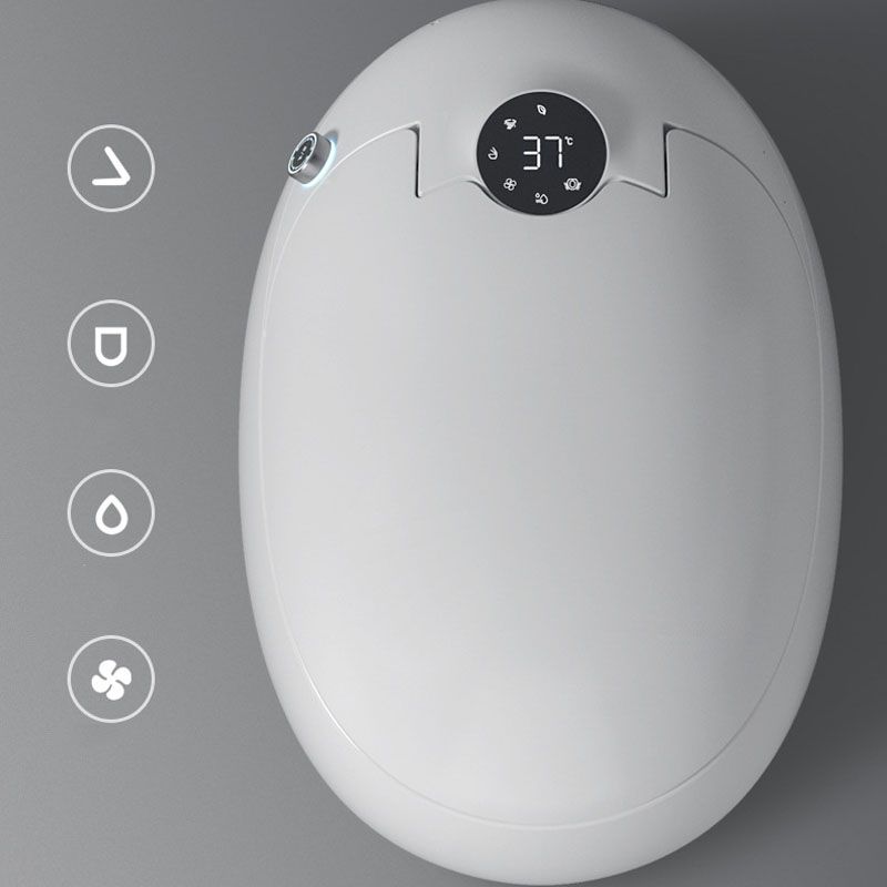 Modern Siphon Jet Flush Toilet Colonial White Heated Seat Urine Toilet with Toilet Seat Clearhalo 'Bathroom Remodel & Bathroom Fixtures' 'Home Improvement' 'home_improvement' 'home_improvement_toilets' 'Toilets & Bidets' 'Toilets' 1200x1200_ba0aa9b2-4bed-4617-b6a6-c81b6c342e3a