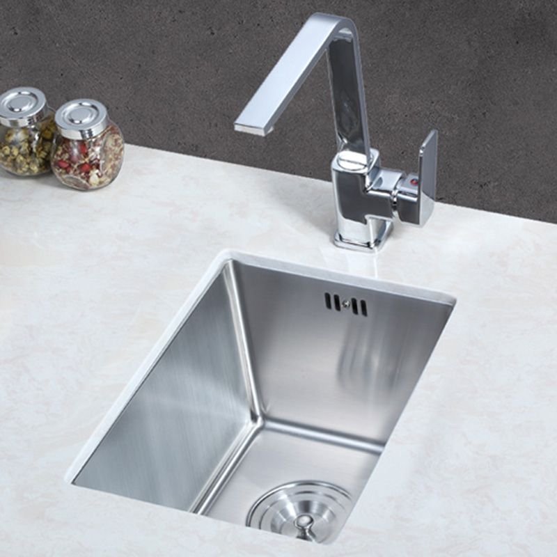 Contemporary Style Kitchen Sink Stainless Steel Rectangle Drop-In Kitchen Sink Clearhalo 'Home Improvement' 'home_improvement' 'home_improvement_kitchen_sinks' 'Kitchen Remodel & Kitchen Fixtures' 'Kitchen Sinks & Faucet Components' 'Kitchen Sinks' 'kitchen_sinks' 1200x1200_ba0ad6f6-5b88-4586-8225-161c7e7c4949
