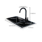 Modern Kitchen Sink Stainless Steel 2 Holes Drop-In Wear-resistant Kitchen Sink Clearhalo 'Home Improvement' 'home_improvement' 'home_improvement_kitchen_sinks' 'Kitchen Remodel & Kitchen Fixtures' 'Kitchen Sinks & Faucet Components' 'Kitchen Sinks' 'kitchen_sinks' 1200x1200_ba28cb24-1d98-40fd-9007-277cc63463aa